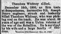 Whitney, Theodore